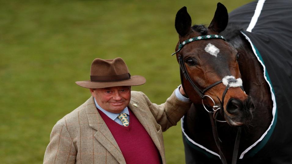 Altior with Nicky Henderson